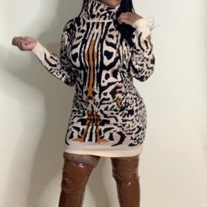 Knitted Sweater Dress